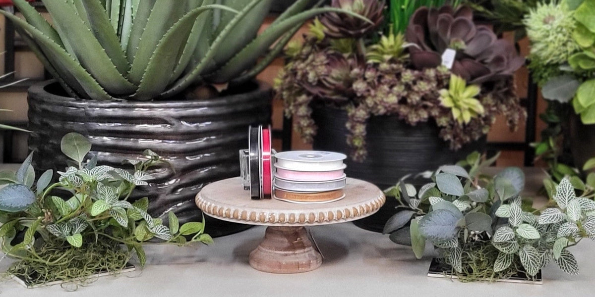 3 Sheer Satin Edge Ribbon — Designer Flower Center LLC