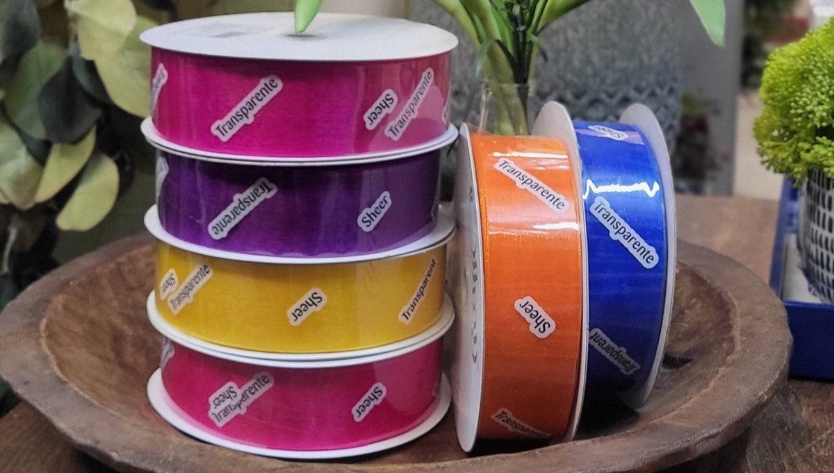 Sheer Asiana Ribbon — Designer Flower Center LLC