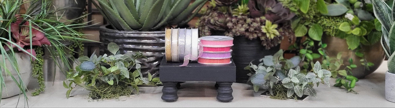 Striped Chiffon Ribbon