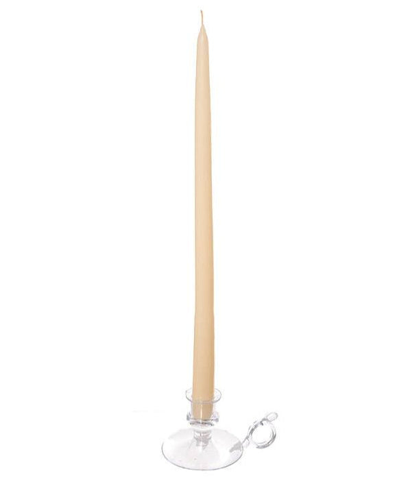 0015-PT-12-WHI (11927) - Taper Candle 15" White