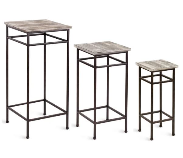 11357+++ (27292) - Square Top Plant Stand Large