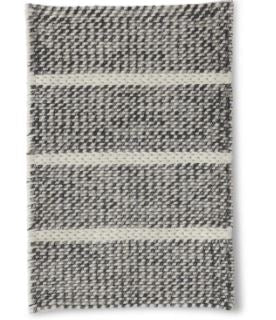 17730A-GY (29656) - Gray & White Rug 36" X 24"