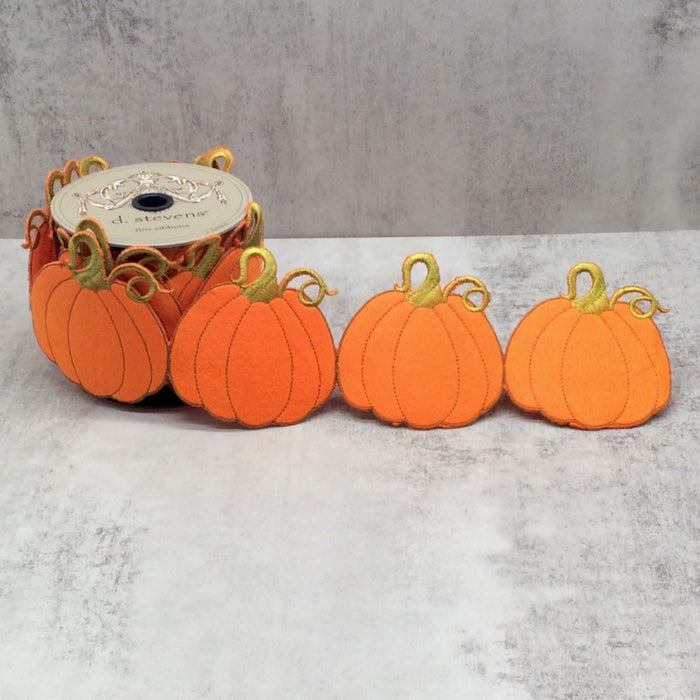 DS18-4431 (31968) - Pumpkin Garland Or 4"X5Yd