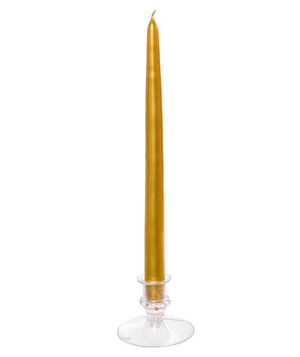 0012-PT-06-GOL (13132) - Taper Candle 12" Gold