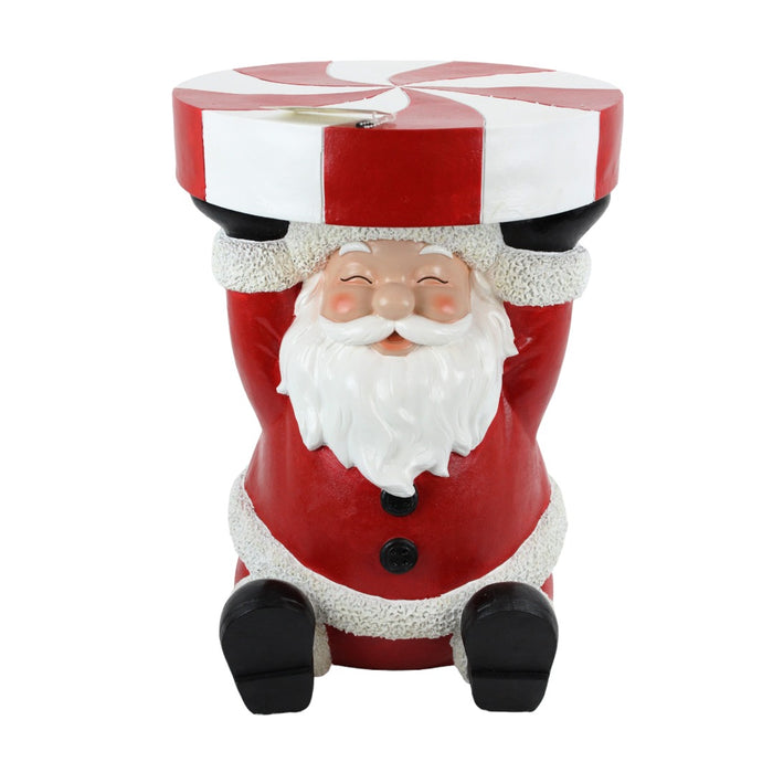 233643 (4029) - Santa W/ Peppermint Red/White/Black 21"X15"
