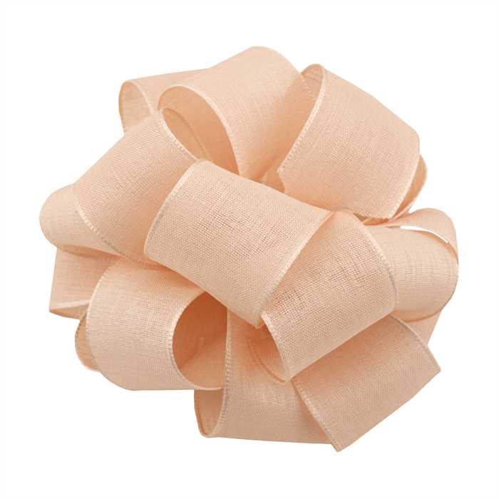 239498 (26911) - Teagan #9 Pale Peach, 1.5"X25Yd