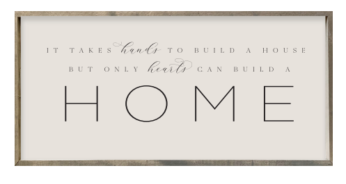 (29581) - 24"X48" Thin Oak It Takes Hands REG $350.00