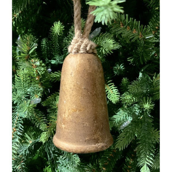 DS25H-8700 (30531) - Ceramic Bell Antique Gold 3.5"