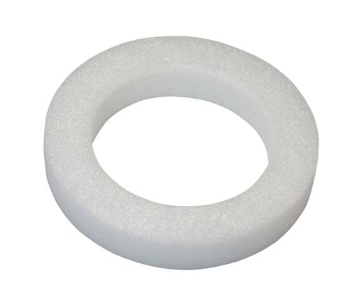 W24WU/12 (13033) - Foam Wreath White 24"