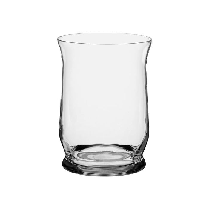 2702-04-09 (13037) - Hurricane Vase 8" Crystal 4/Cs