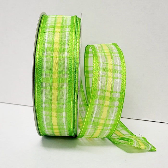 283262 (29127) - Wired Calix - 1.5" x 50yd - Green