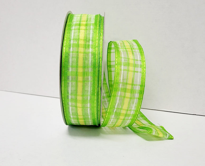 283262 (29127) - Wired Calix - 1.5" x 50yd - Green