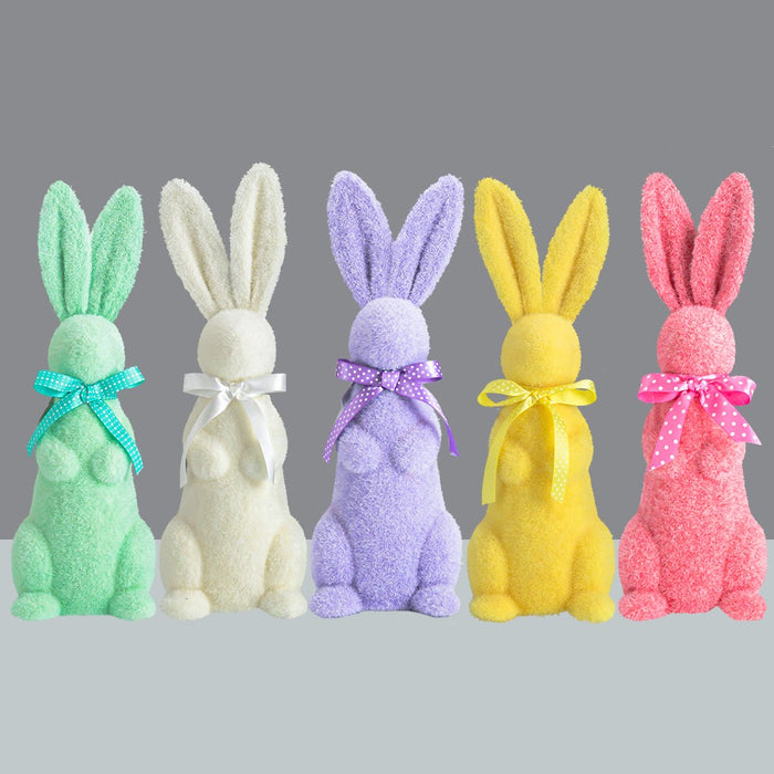 31505ASST (31426) - Easter Rabbit Each, Multicolor 22"