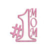 31-90129 (27381) - #1 Mom Happy Mother's Day Pick 3" 12/Pk