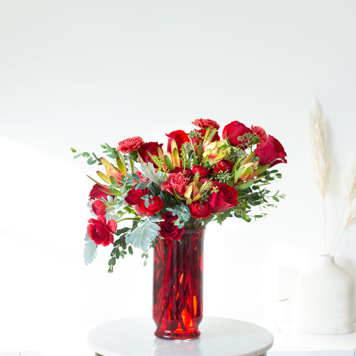 3305-06-13 (26653) - Regency Urn 10" Ruby 6/Cs