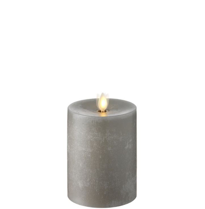 36067 (25239) - Moving Flame Grey Pillar 3.5"X5"
