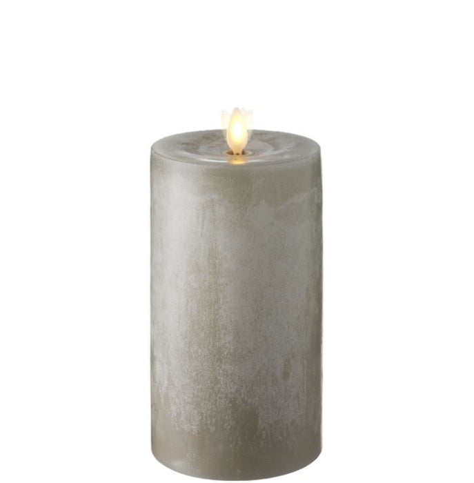 36068 (25241) - Moving Flame Grey Pillar 3.5"X7"