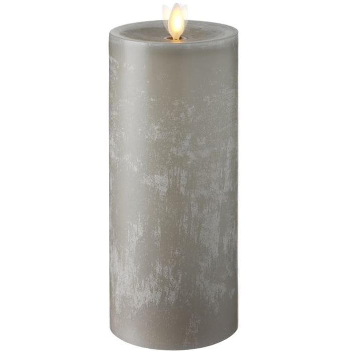 36069 (25240) - Moving Flame Grey Pillar 3.5"X8.5"