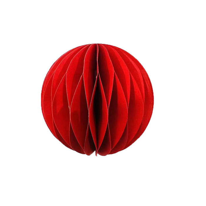 38005 (32022) - Christmas Paper Ball Red 6"