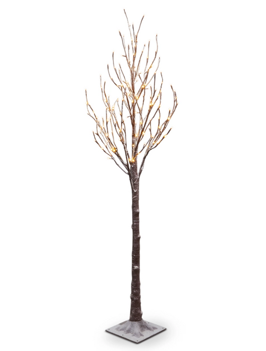3800940 (11458) - Lighted Snowy Tree 3.5'