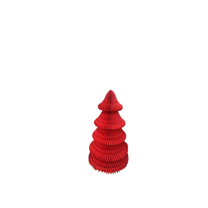38015 (32020) - Christmas Paper Tree Red 24"