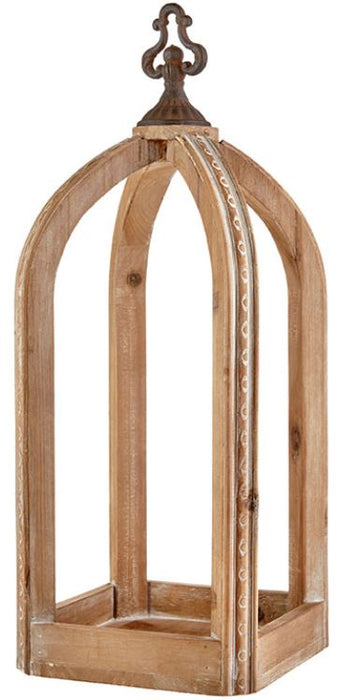 3938661 (29948) - Wood Lantern 20.5"