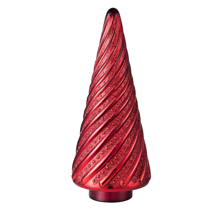 39438 (32017) - Glitter Christmas Tree Red 6"X14"