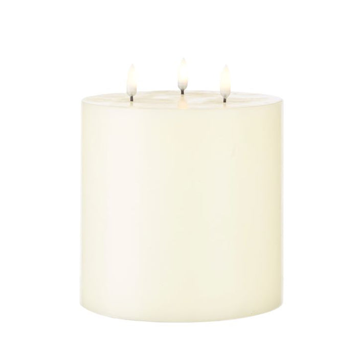 4034551 (28001) - Triflane Candle Ivory 6"