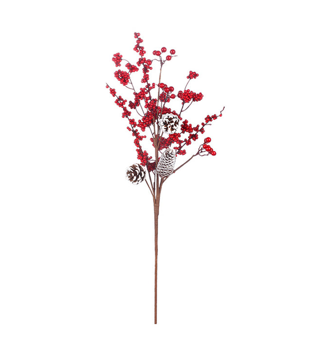 40390 (28492) - Berry Cone Spray Red/White 31"