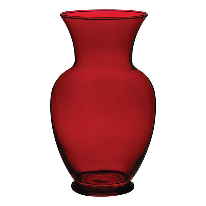 4042-06-13 (16420) - Spring Garden Vase 11" Ruby 6/Cs