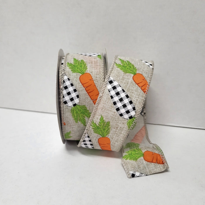 405305 (29122) - Wired Carrot - 1.5" x 10yd - Natural