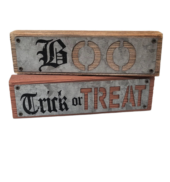 41000A (24119) - Halloween Wood Sign 6"