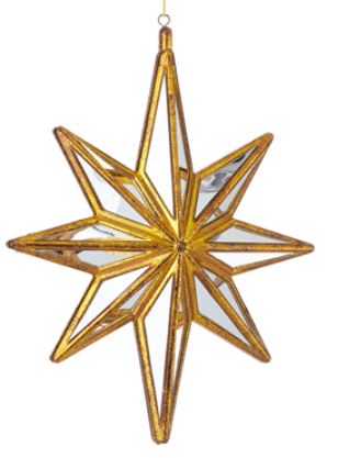 4116260 (29893) - Mirrored Star 10.5" Ornament