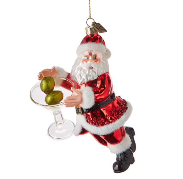 4153114 (32067) - Just One More Drink Ornament 6"