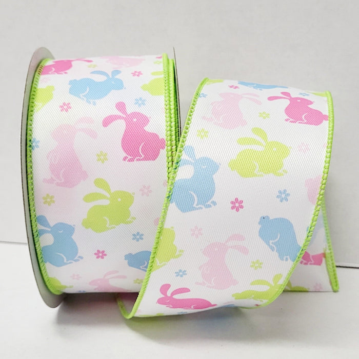422913 (30557) - Wired Easter Hoppity #40 - 2.5" x 15yd - Pastel