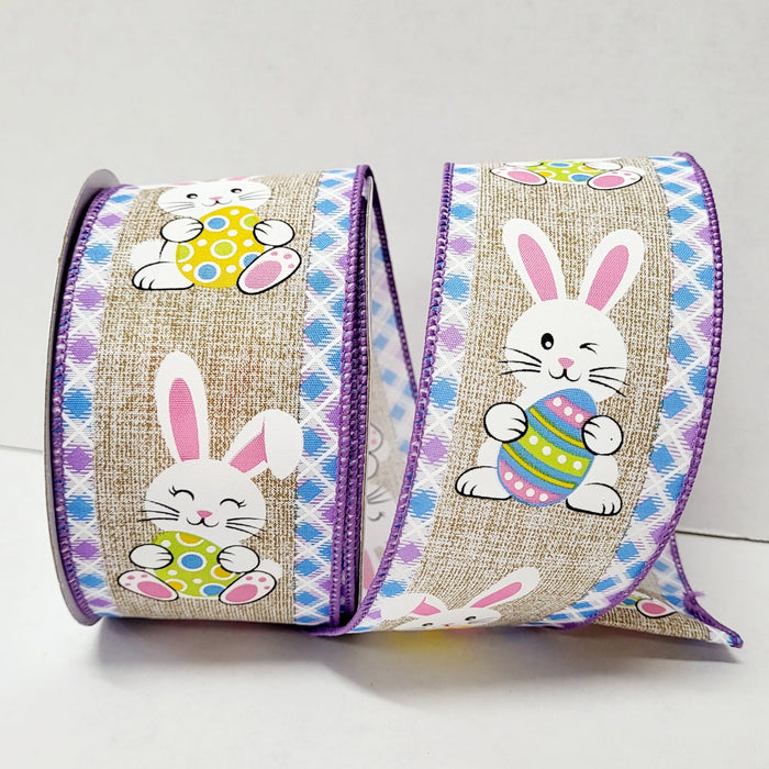 422920 (30556) - Wired Easter Hippity #40 - 2.5" x 15yd - Multi