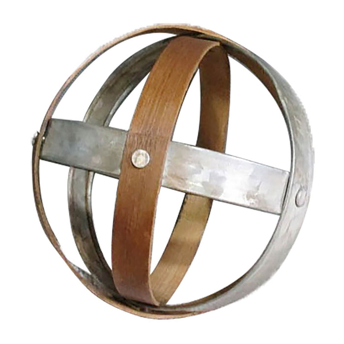 43751 (25872) - Bamboo Wood/Galvametl Ball 6" REG $14.90