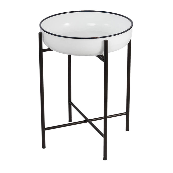 44117 (25878) - One Tier Faux Enamel Tray Shelf