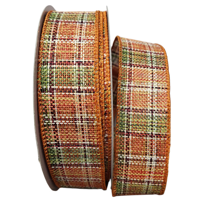 450046 (00425) - Wired Hayley #9 - 1.5" x 25yd - Orange