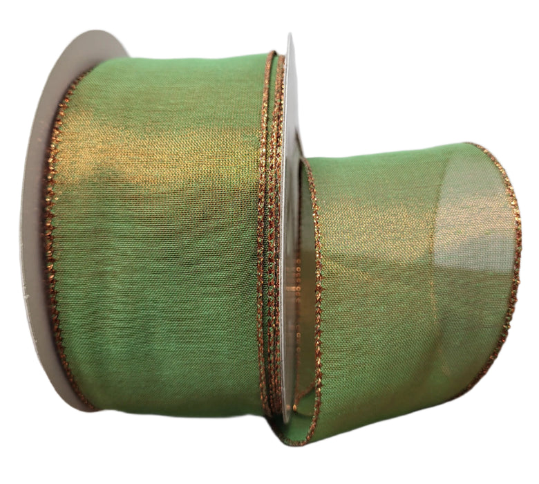 450794 (00421) - Wired Winfield #40 - 2.5" x 25yd - Green