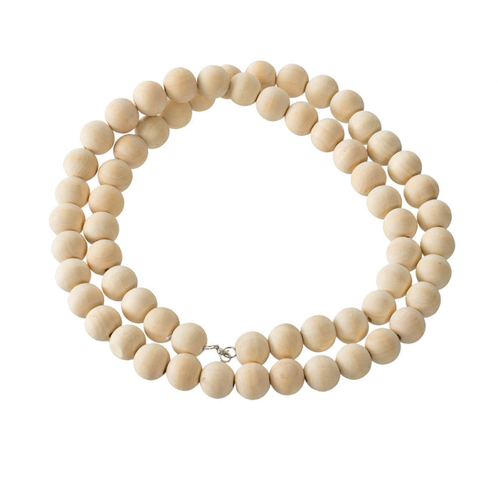 (45503) - Sphere Beads Wood 42" REG $13.90