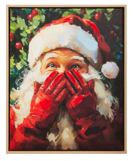 465692 (11506) - Santa's Secret Wall Art 19.5"