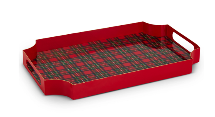 4659124 (11512) - Plaid Acrylic Tray 16"