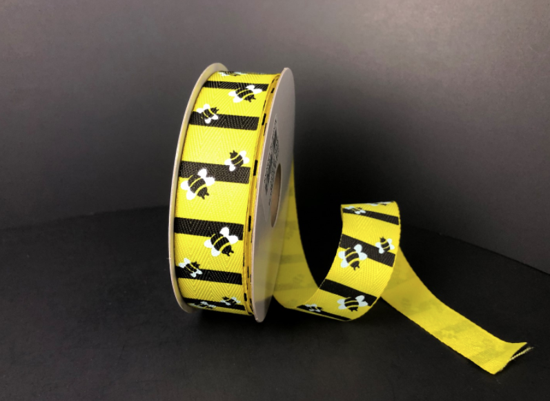 47006-05-22 (26698) - Bumblebee Strp Yel/Blk 7/8"X10Y