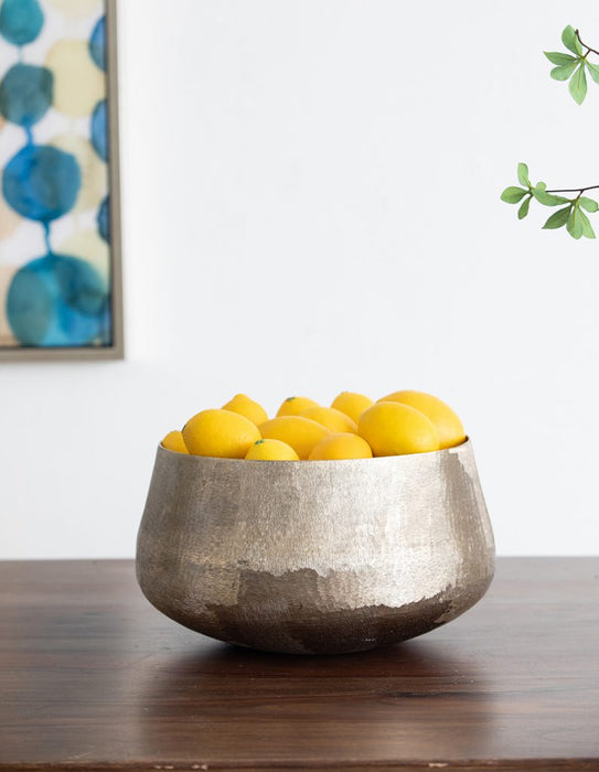 48640++ (28992) - 12" Bowls Gold Large, 12" x 7"