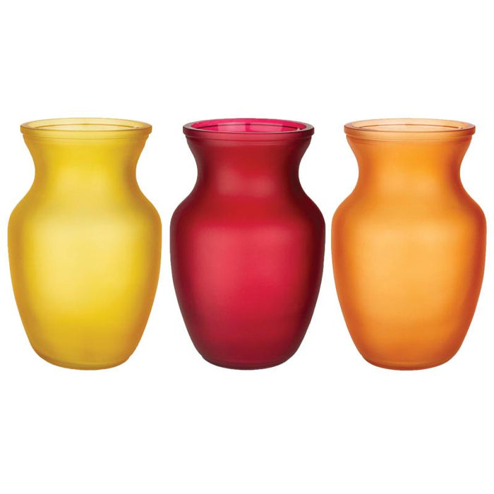 4999-12-1353 (11108) - Rose Vase 8" Campfire 12/Cs