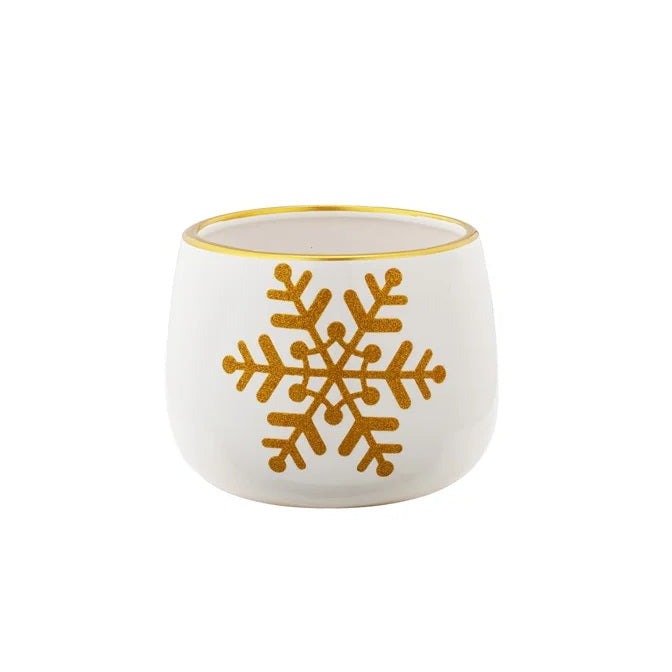 52323 (30054) - Gold Snowflake Cache Small