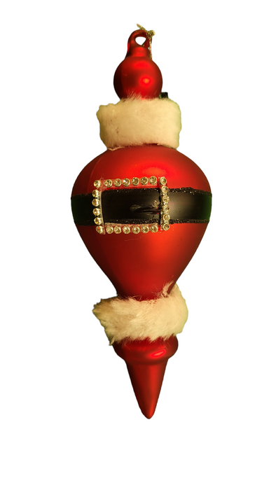 54138B (26514) - Santa Belt Ornament Assorted Red