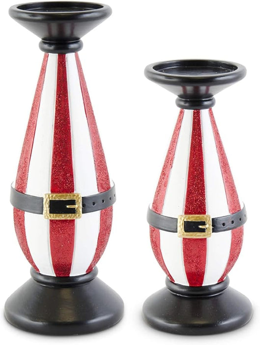 54217B-2 (29239) - Santa Belt Candle Holder Large