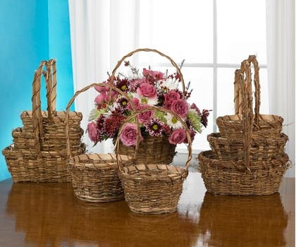 64452 (17743) - 4"-8" Vine Basket, 3/Set